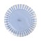 Blue & White Scallop Round Party Plates – 9-Inch Dessert Size, Pack of 8